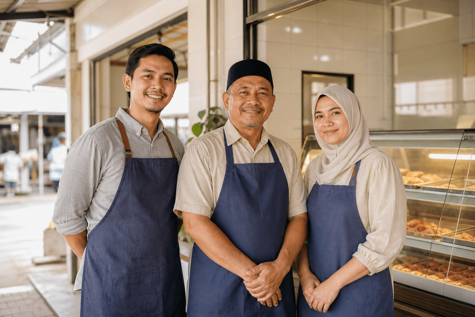 A multigenerational Malaysian fresh market family business